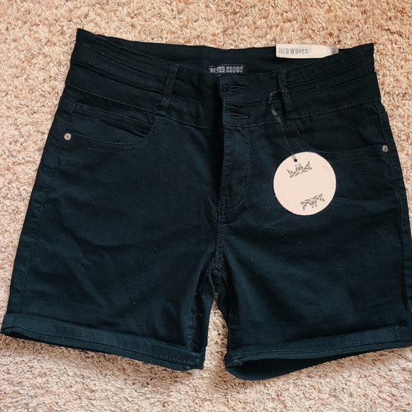 Silver Crush Mid Waist Short - Picture 1 of 3